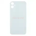 img Задняя крышка для iPhone 11 (стекло/широкий вырез под камеру) Белый - Премиум