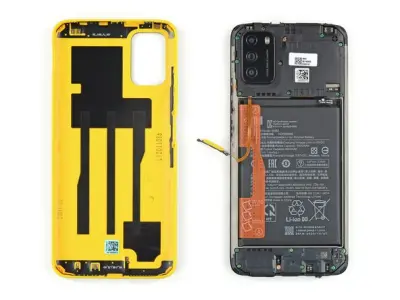 Замена задней крышки на Xiaomi Poco M3