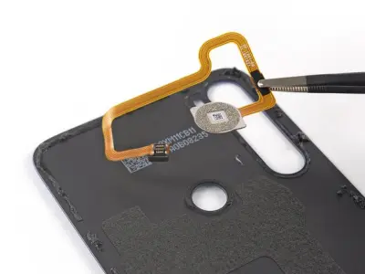 Замена сканера отпечатка пальца на Xiaomi Redmi Note 8T